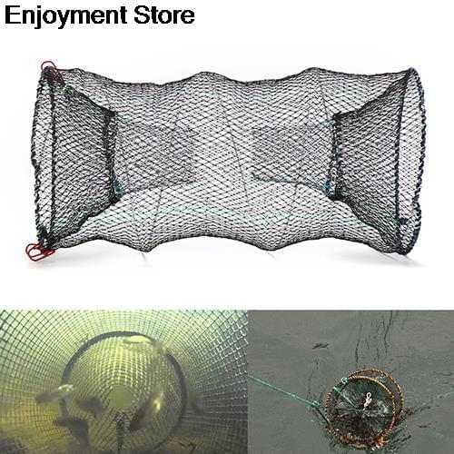 Hot Sale 1pc Fishing Collapsible Trap Cast Keep Net Crab Crayfish Lobster Catcher Pot Trap Fish Net Eel Prawn Shrimp Live Bait