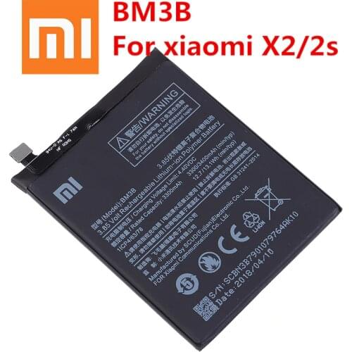 Xiao mi 100% Orginal BM3B 3300mAh Battery For Xiaomi Mi MIX 2 /MIX 2S BM3B High Quality Phone Replacement Batteries +Tools