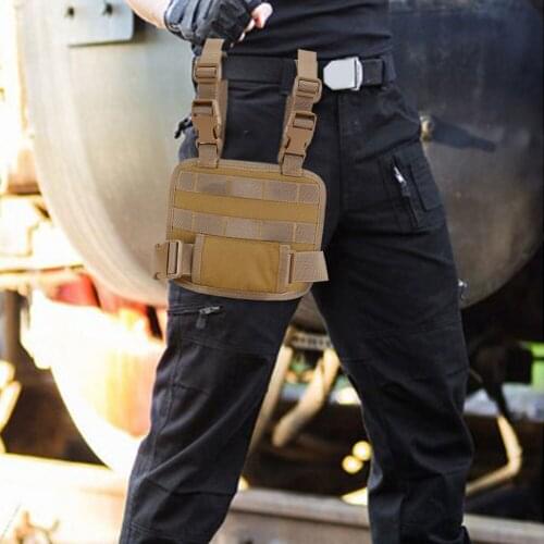Drop Leg MOLLE Platform Breathable Thigh Rig Panel Travelling Easy Carrying Portable Parts for Magazine Pouch Holster