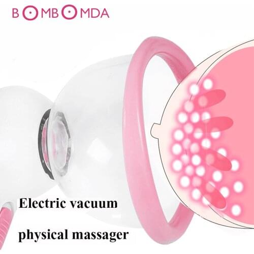 Stimulate Nipple Doctor Recommand For Women Masturbation Sex Toys Women Breast Liposuction Vibrator USB Charging Breast Enlarger