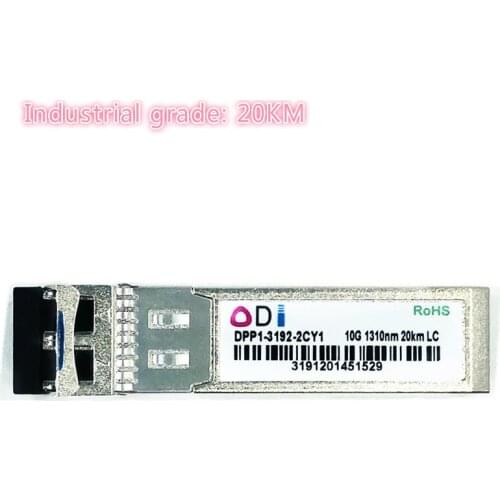 SFP 10G LC 20KM dual fiber 1310nm sfp+ 20KM cisco compatible Industrial grade SFP+ Transceiver Industrial grade -40-85 Celsius