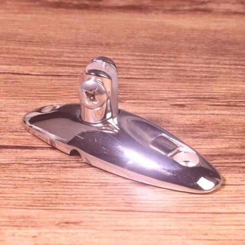 Stainless Steel 360 Degree Swivel Quick Release Hinge Mount With Pin Bolt Hardware Accessory For Marine Ship Boat Yacht Hatch RV