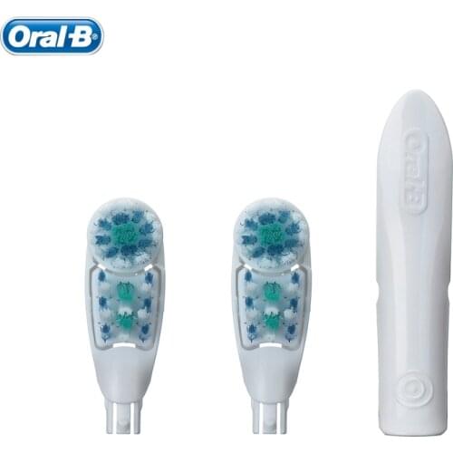 Oral B Toothbrush Heads Replaceable Compatible for Cross Action Electric Toothbrush Gum Care 2 Heads=1 Pack Dual Clean