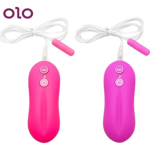 OLO Urethral Plug Vibrator 10 Speed Mini Bullet Vibrator Sex Toys for Women Vibrating Egg Remote Control G-Spot Massager