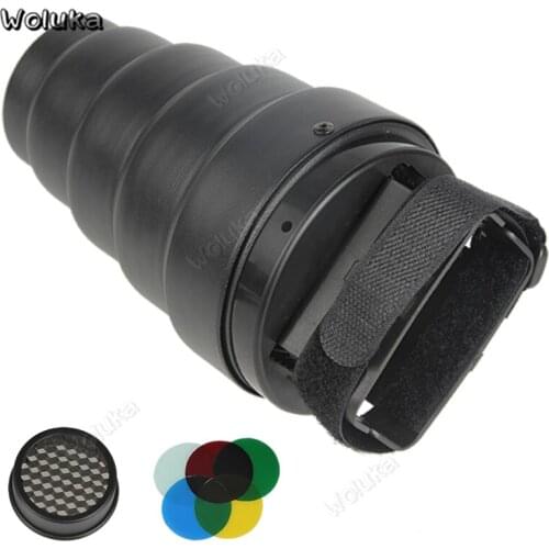 Studio Top Conical Snoot Photo Color Filters Honeycomb Set For Speedlight External Beam Light Flash accessories CD50 T10