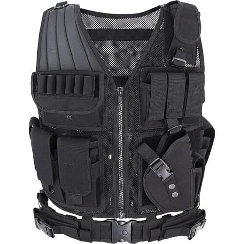 Tactical Vest Army Military Combat Assault Hunting Fishing Shooting Airsoft Vest