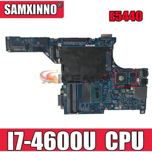 High quality VAW30 LA-9832P For Dell Latitude E5440 Laptop Motherboard CN-0NR2XX NR2XX SR1EA I7-4600U DDR3L 100% Tested