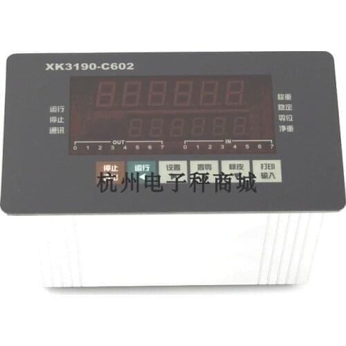 XK3190-C602 Control Instrument Burdening System Mixing Station Programmable Control Display