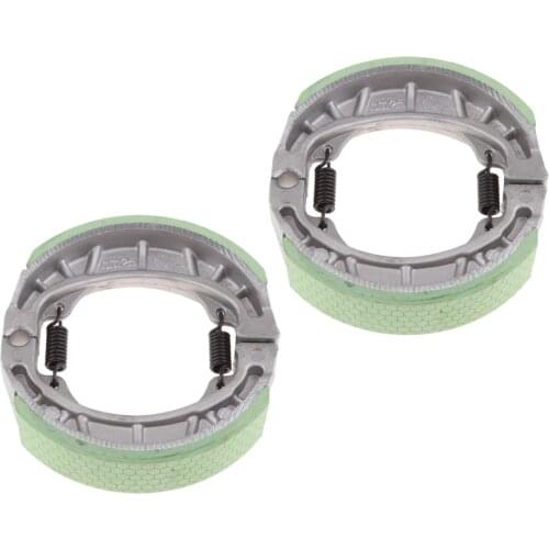 2x 105mm Rear / Front Drum Brake Pads Shoes 50 110 125 150 cc GY6 Moped Scooter