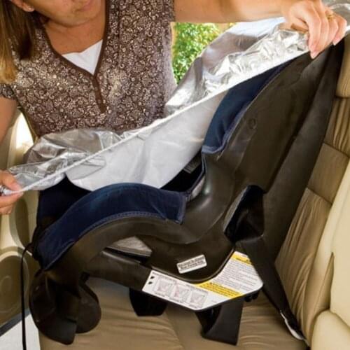 Car Seat Baby Seat Sun Shade Protector For Children Kids Aluminium Film Sunshade UV Protector Dust Insulation Cover 80x70cm