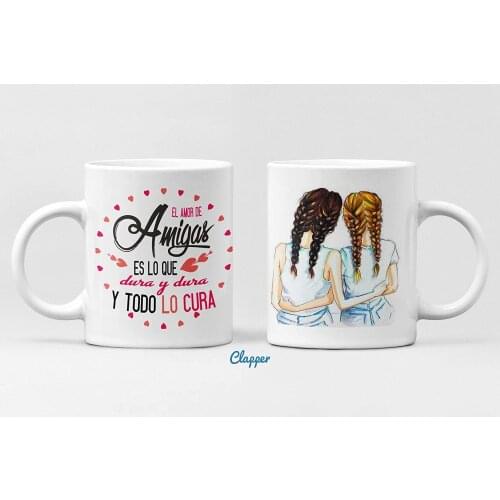 Clapper Cup Friends. Cup of Coffee Friendship