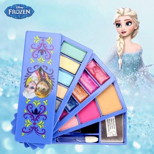Beauty & Fashion Toys 2019 Disney Frozen Child Cosmetic Set Girl Toy Makeup Box House Eyeshadow Blush Play Makeup Toys