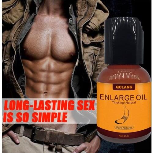 Male Delay Oil Thickening Growth 25ML Penis Enlargement Increase Dick Liquid Oil Men Enlarge Massage Care Adult Products