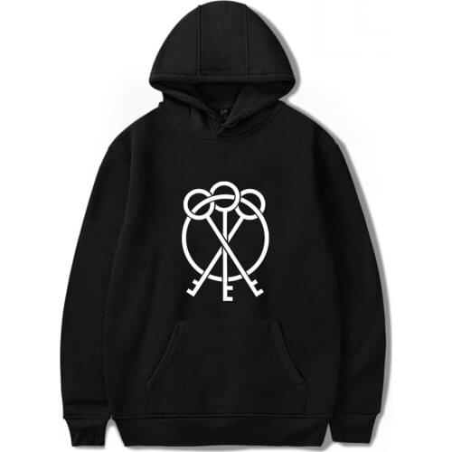 New NF Hoodies Fashion Hip Hop Key Print Hoodies Men Women Hoodies Streetwear Hipster Pullovers Winter Long Sleeve Sweatshirts