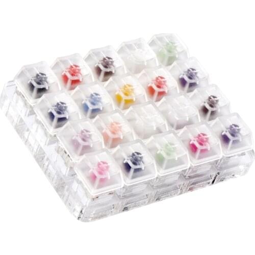 Switch Tester Base Transparent Acrylic Plate For Cherry MX Switch Storage Display Board Tester Base