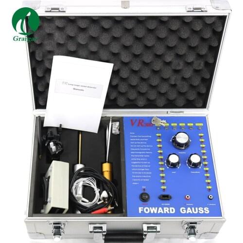 VR6000 Long Range Underground Metal Detector FORWARD GAUSS Ultrasonic Long Range King