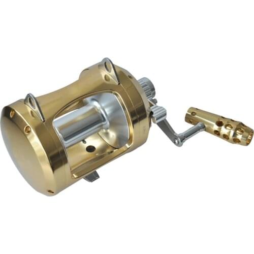 Full metal deep sea trolling reel lure casting fishing reel Jigging wheel Stainless steel gear aluminum alloy shell Double ratio