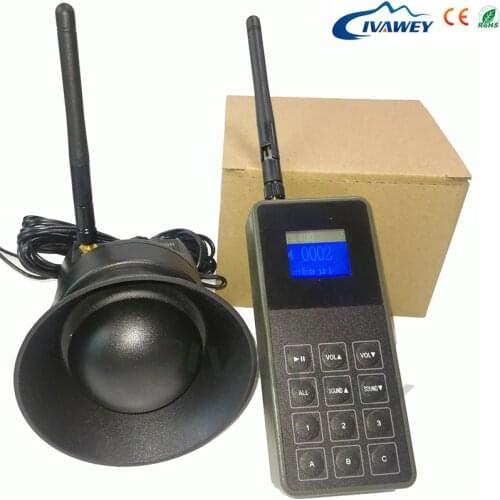 50W 150dB Speaker + 250 yards remote controller hunting bird mp3 player hunting goose bait duck caller decoy