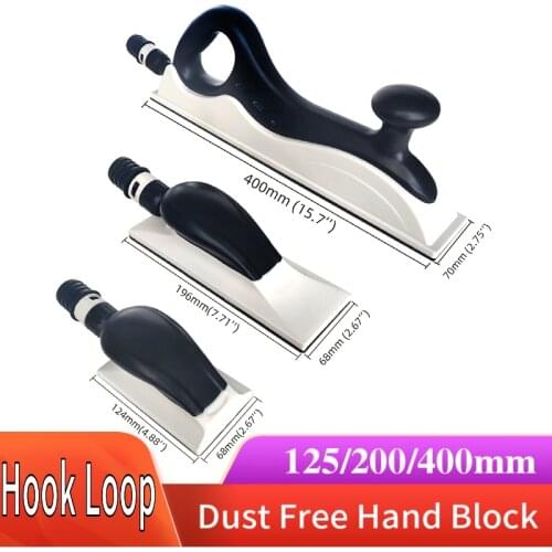 Hand Sanding Block Dust Free Extraction Mesh Grinding Sanding Pad Velcro Hook Loop Abrasive Tools Used for wood and automobile