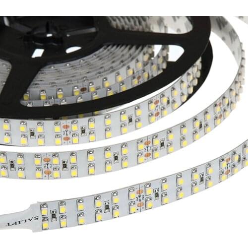 Necen led strip lights 1200leds 2835 SMD Non waterproof 5m DC 12V white/warm white 16.4ft