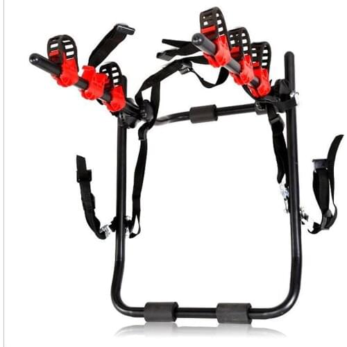 Kalosse Bicycle Rack For Car 3PCS Bike Car/SUV Rear Rack Steel Mountain Automoblie Rack
