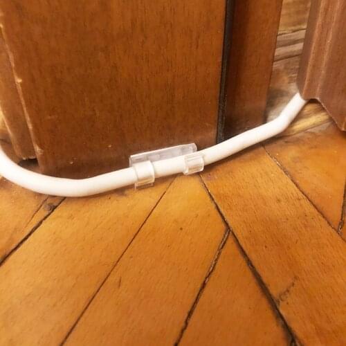 High Quality Car Self Stick Wire Organizer Data Telephone Line Cable Buckle Clips Clamp Table Wall Fixer Fastener Auto Holder