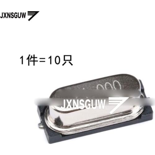 10PCS SMD 49SMD type crystal 24MHz passive crystal 20PF 20PPM 24M