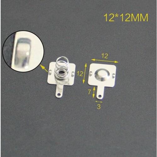 200PCS AA5 battery pack 12 * 12 / 26.5 / 27.5 / 28MM spring contact piece battery box positive and negative single pole