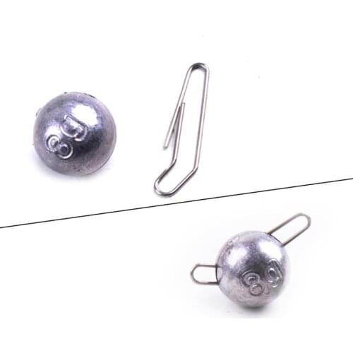 5Pcs 2g/4g/6g/8g/12g Fishing Jig Crankbait Box Portable Fishing Lure Kit Sets Head Crank Hook for Fishing Tackle Outdoor Tackle