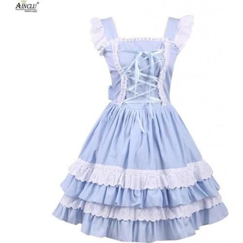 Голубые летние платья Ainclu China At AliExpress