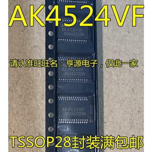 AK4524 AK4524VF TSSOP28 24ADC