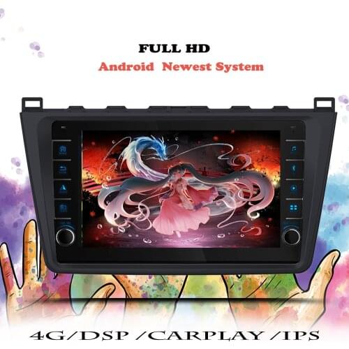 2 Din Android Car Radio For Mazda 6 Rui wing 2007 2008 2009 2010 2011 2012 Multimedia Video Player Navigation GPS DVD Head Unit