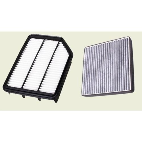Car Air Filter Cabin Filter 2Pcs For Chery Tiggo 3 1.6L 1.6MT 1.6CVT 2014-2020 Model Filter OEM T11-1109111AC J60-8107910