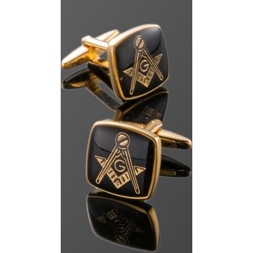 Free shipping, high-end Freemason Cufflinks fashion mens shirt cuff button senior designer exclusive design shirt button