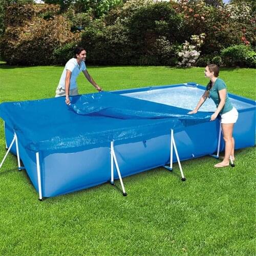 Zwembad piscina Solar Pool Cover Big Size Swimming Pool Dust PE Cover for Intex Pool Cover zwembad Accessories Cover Cloth Pool