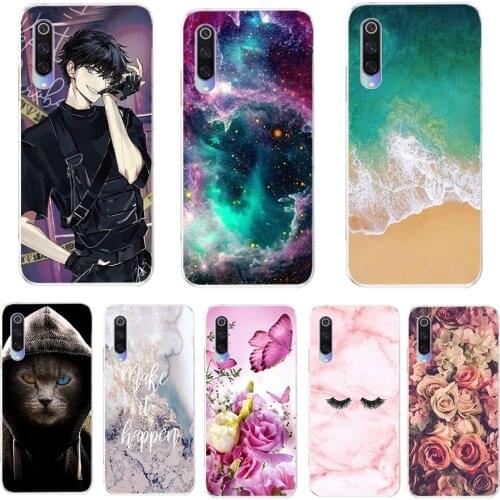 Case for xiaomi mi 9 case cover Cartoon Silicone Soft TPU Cover For xiaomi Mi9 xiaomi 9 Case Phone Shell bumpers