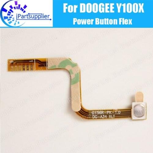 Doogee Y100X Power FPC 100% Original start / Power on/off button Wire Flex Cable repair accessories for Doogee Y100X