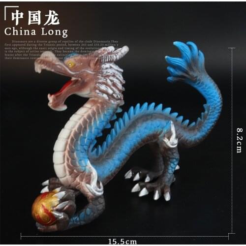 Original Mythical Fairy Simulation Action Figures Pvc Lifelike Animal Figurines Education Kids Toy Gift Chinese Dragon