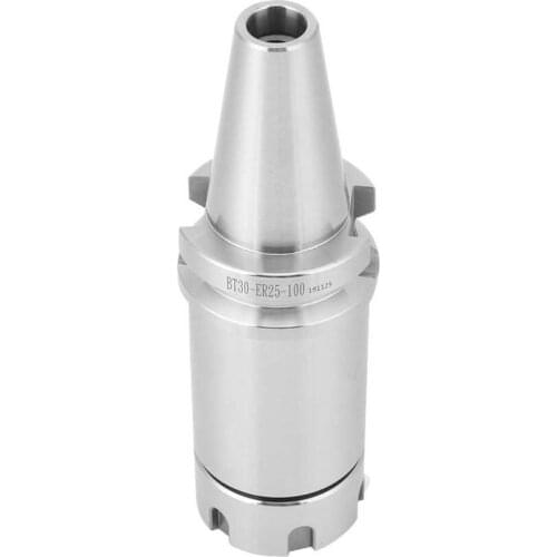BT30-ER25-100 Collet Chuck Tool Holder for 40cr Alloy Steel CNC Lathe Milling Tools