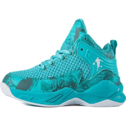 New Rainbow High Quality Basketball Shoes Boy Breathable High Top Student Sneakers Basketball Professional Chunky Sports Shoes