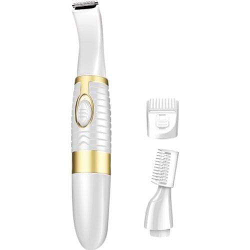 3 In 1 KM-5002 Hair Clippers for Pets Dog Hair Shaver Grooming Kit AA Battery Shaver with Guide Comb