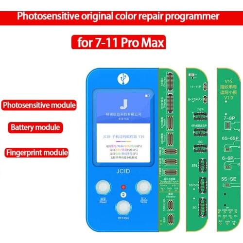 Mobile Phone Code Reading Programmer for iPhone 7 8 P XR XS 11 Pro Max Photosensitive Battery Fingerprint Touch Shock Programmer
