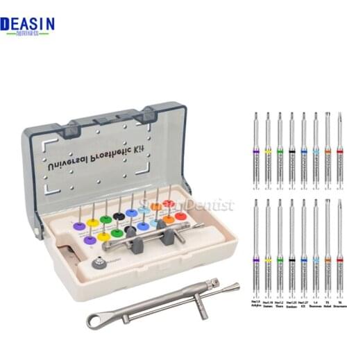 Dental Implant Prosthetic Kit Torque Wrench Prosthetic Kit Latch-Type Multi Driver Tool for Dental Practices dentistry tool