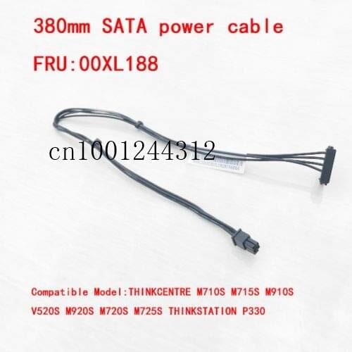 New Original for Lenovo Thinkcentre Mini 4 Pin to One 380mm SATA Power Cable 00XL188