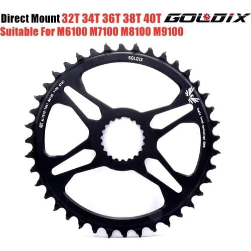 Direct Mount Bike chainring MTB 32T 34T 36T 38T 40T Narrow Wide Bicycle Chainwheel for M6100 M7100 M8100 M9100 12 speed Crankset