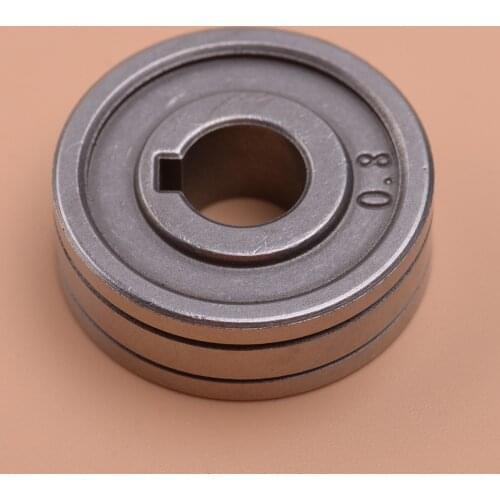 0.6-0.8 Knurled Wire Feed Guide Drive Roller Wheel Fit For Gas Shielded Welding Machine