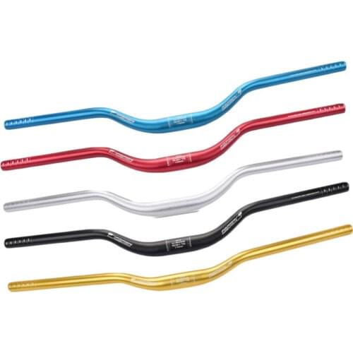 700mm*31.8mm Aluminum Alloy Bicycle Handlebar Bike Steering Wheel Bicycle Flat Bicycle Handlebar