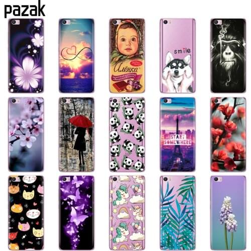 Silicone Case For Xiaomi Mi5 Mi 5 M5 Transparent Phone Cases Cover For Xiaomi mi5 mi 5 m5 Soft TPU Painting pop protective coque