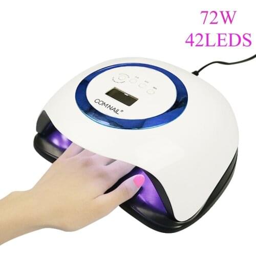 Nail Dryer UV LED Nail Lamp for Manicure With LCD Display 4 Time Setting 2020 New Nail Lamp Salon Use Nail Art Equipment