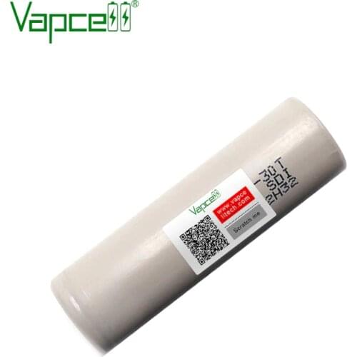 Vapcell 100% Original 30T 21700 3100mah 35A 3.7V Rechargeable Li-ion Batteries li ion battery cell for power tools free shipping